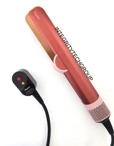 Plancha de pelo Dyson Airstrait genuina fresa bronce/rosa rubor, USADA - Imagen 1 de 9