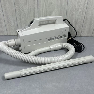 Oreck XL BB870-AW Handheld Compact Canister White Vacuum with Hose Tested Works - Image 1 of 4