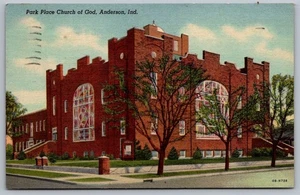 Anderson, Indiana - Park Place Church of God August 13th 1954 - Picture 1 of 2