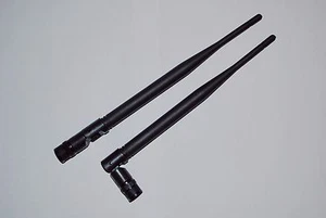 2 PCS 1/2-wave BNC antennas for Shure UA UHF wireless U4D U4S UC4 UA8 750-822MHz - Zdjęcie 1 z 4