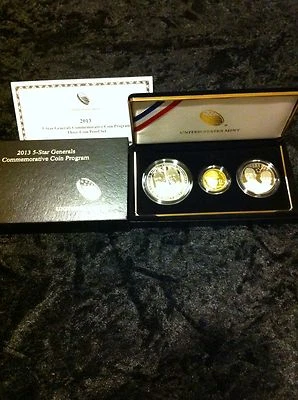 2013 5-Star Generals Three-Coin Proof Set Proof - Image 1 of 4