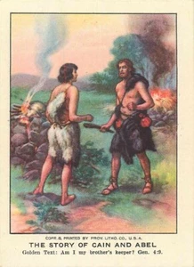 Christian Picture Lessons Story of Cain and Abel 1926 - Picture 1 of 2
