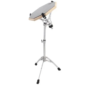 Trípode con soporte de tambor mudo cromado plateado ajustable de larga duración plateado - Imagen 1 de 18