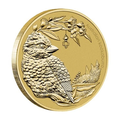 Australia 2013 Bush Babies Kookaburra $1 One Dollar UNC Coin Perth Mint Carded Cover