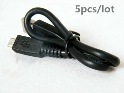 5X Blackberry Short 30CM 1ft Micro USB Data Charger Cable Cord Portable Power   - Image 1 of 4