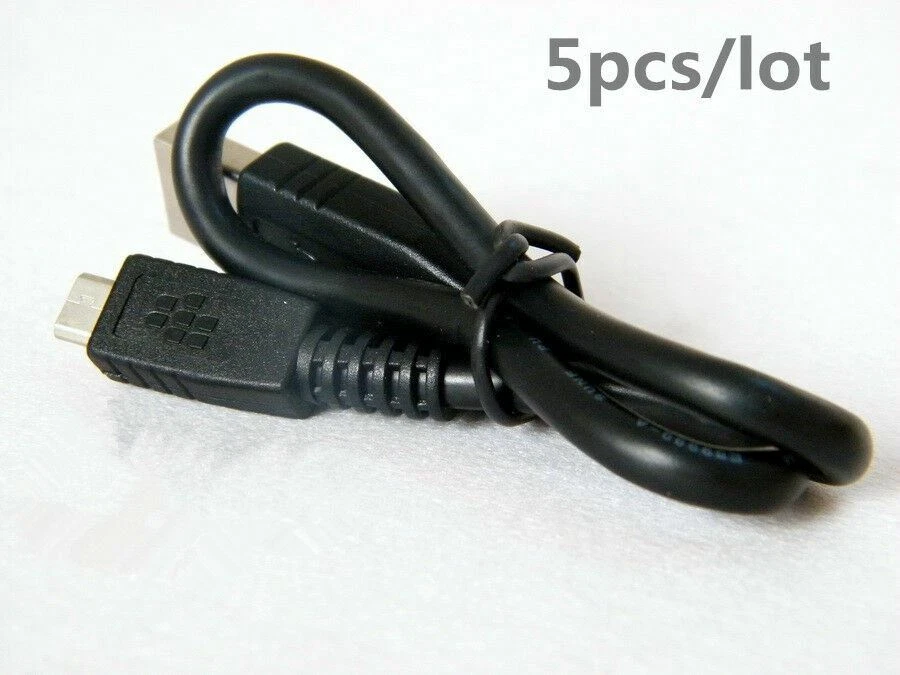 5X Blackberry Short 30CM 1ft Micro USB Data Charger Cable Cord Portable Power   - Image 1 of 4
