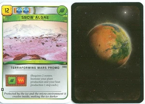 Terraforming Mars: Schneealgen Promo Karte 2017 - Bild 1 von 1