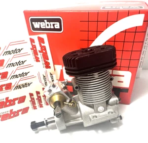 Webra Speed 52 Heli Engine Vintage w/ Promix II Carb. Vintage Rare - Picture 1 of 7