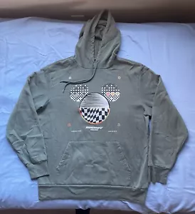 Disney Mickey Mouse Hoodie Forever Young Forever Size Large Read - Picture 1 of 10