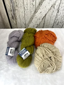 Set Of Four Skein Punta del este  50g/240m Each 80/20 Merino/Cashmere - Picture 1 of 4