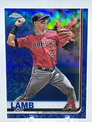 JAKE LAMB 2019 TOPPS 铬蓝色反光镜 /150 — 第 1/2 张图片