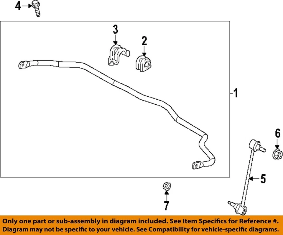 Tuerca de enlace estabilizador de acento HYUNDAI OEM 09-25 545591F000 Foto 1 de 1