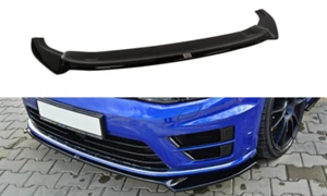 Difusor Frontal Difusor V2 Diseño Maxton Brillo Negro para VW Golf Mk7 R Pre-FL - Imagen 1 de 6