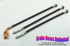 BRAKE HOSE SET Chrysler New Yorker 1975 Late, 1976 1977 1978 - Picture 1 of 1