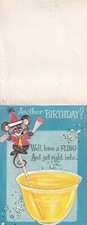 Biglietto - another birthday - origram - popo ut - FE 190