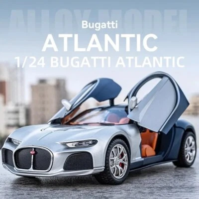 1/24 Bugatti Atlantic Alloy Diecast Simulation Model Super Luxury Sport Car - Image 1 of 4