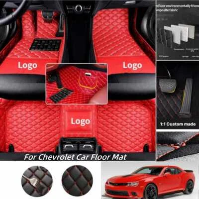 For Chevrolet Camaro-Captiva-Cobalt-Colorado-Cruz Car Floor Mats Carpets Auto Foto 1 de 4