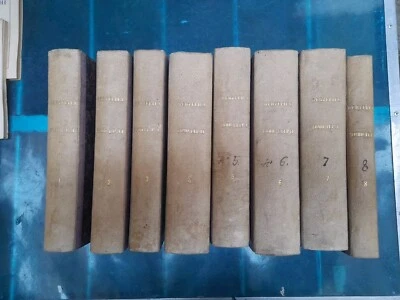 BERZELIUS - Trattato di Chimica - Antonelli 8 vol. opera completa 1830/1834 - Immagine 1 di 4