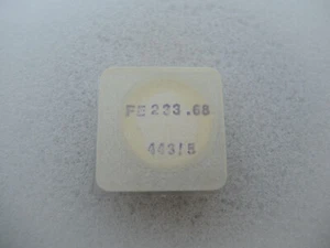 Palanca angular + tornillo para FE 233-68, setting l., France Ebauches, parte 443/5 - Imagen 1 de 2
