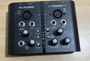 M-Audio M-Track 2 Channel USB Audio M-TRACK PLUS Please Read - Picture 1 of 6