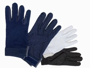 GUANTI IN COTONE ANTISCIVOLO DI COLORE NERO MISURA XL - Foto 1 di 1