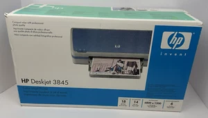 HP DeskJet 3845 Inkjet Printer C9037-80016 NEW Sealed Compact USB Color Print - Picture 1 of 20