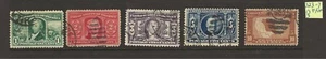 US Scott #323-327 USED F/VF, Estate stamps, LA Purchase Complete Set as shown! 3 - Picture 1 of 2