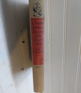 Dickens Charles: The Last of the Great Men; G.K Chesterton, Readers Club Hardcov - Picture 1 of 7