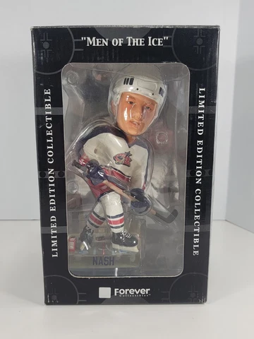 Rick Nash "Men Of The Ice" Bobblehead - NHL Columbus Blue Jackets - NEW Cover