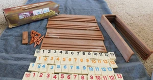 25-281 Vintage 1980 Pressman Deluxe Rummikub No. 100 NOS Missing 1 Piece Game - Picture 1 of 7