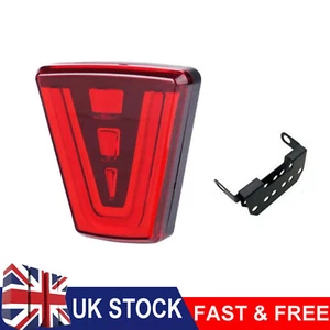 F1 Style Bright LED Rear Bumper Strobe Flashing Tail Brake Stop Light Universal - Picture 1 of 14