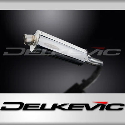 Suzuki SFV650 Gladius 2009-2015 комплект овального глушителя из нержавеющей стали 14 дюймов - Изображение 1 из 4