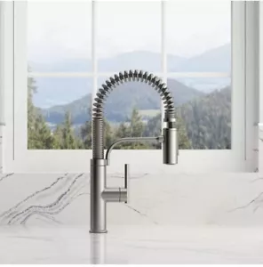 Kohler R43211-VS Provo Pulldown Kitchen Faucet-Vibrant Stainless Finish - Picture 1 of 4