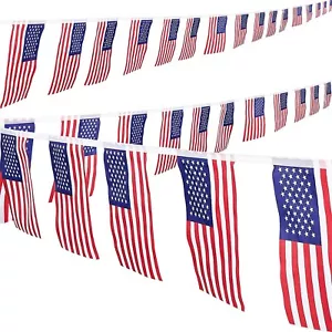 60PCS American flag, Independence Day Banner American Flag, 65Ft American fla... - Picture 1 of 7