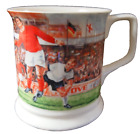SOCCER/FOOTBALL FINE BONE CHINA COFFEE MUG TEA CUP ENGLAND  PAST TIMES OXFORD