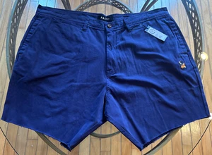 Navy Blue Akoo Chino Shorts Size 42 NWT - Picture 1 of 6