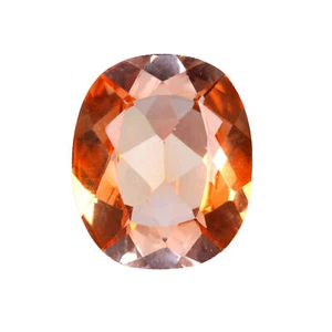 Cushion Cut 10.00 Carat Loose Gemstone Morganite Orange Color For Pendant - Picture 1 of 5