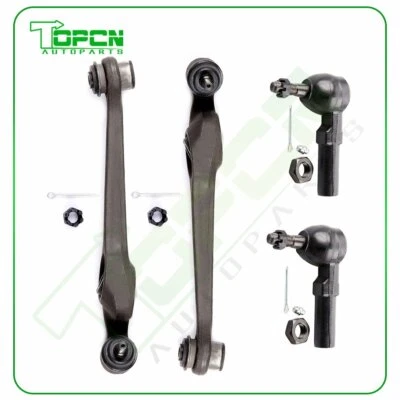 4PCS Front Lower Control Arms Outer Tie Rods Suspension Kit For Saturn SW1 SW2 — 第 1/4 张图片