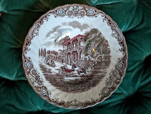 VINTAGE JOHNSON BROTHERS HERITAGE HALL FRENCH PROVINCIAL SERVING BOWL 8 1/4" ENG - Bild 1 von 6