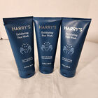 Harry's Exfoliating Face Wash With Peppermint & Eucalyptus For Men 5.1oz  3 Pack