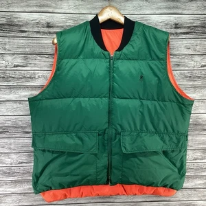 Chaleco Browning Vintage Para Hombre XL Plumón de Ganso Caza Reversible Doble Cara - Imagen 1 de 11