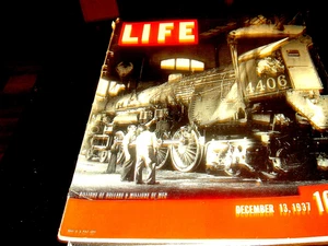 life magazine  dec 1937  roosevelt guarding america walt disney  queen elizabeth - Bild 1 von 20