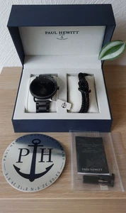 Paul Hewitt Herrenuhr Breakwater mit Armband 10. Jubiläums-Edition, seltenes Set - Bild 1 von 9