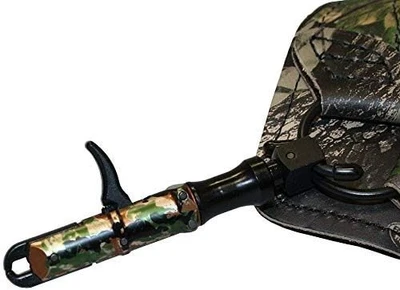 TruFire Edge Black Orange Camo Projectile Bow Release with Adjustable Strap - Image 1 of 3