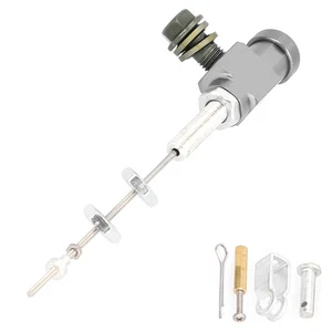 Ι Silver Hydraulic Clutch Master Cylinder Rod Brake Pump M10x1.25mm Aluminium - Picture 1 of 12