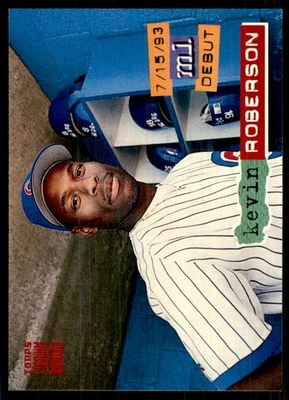 1994 Stadium Club Kevin Roberson #383 - Image 1 of 2