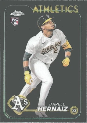 2024 Topps Chrome Update #USC21 Darell Hernaiz - Image 1 of 2