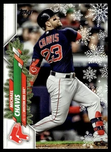 2020 Topps Holiday Michael Chavis Boston Red Sox #HW74 - Picture 1 of 2