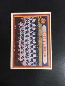 1957 TOPPS TIGERS TEAM, #198, EX/MT (spedizione gratuita su qualsiasi 3!) - Foto 1 di 2