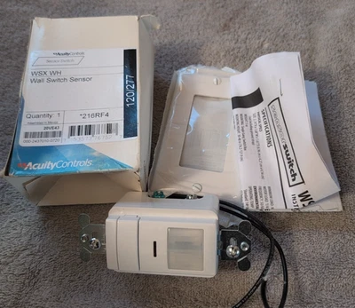 Sensor Switch WSX WH 216RF4  120/277 Volt Nlight Lithonia Acuity - Image 1 of 4